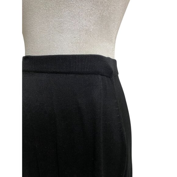 August Silk 100% Silk Knit Maxi Skirt Stretch with Elastic Waist Size L - Picture 3 of 6